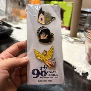 Osamu Tezuka Collectible Pins Set